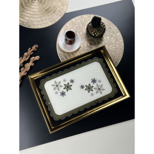 DUKA COLLECTION CLEOPATRA TEPSİ BÜYÜK BOY