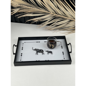 DUKA COLLECTION DİKDÖRTGEN QUENN TEPSİ BÜYÜK BOY