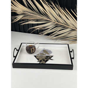 DUKA COLLECTION DİKDÖRTGEN QUENN TEPSİ BÜYÜK BOY