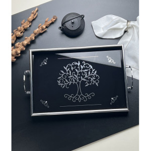 DUKA COLLECTION DİKDÖRTGEN QUENN TEPSİ BÜYÜK BOY