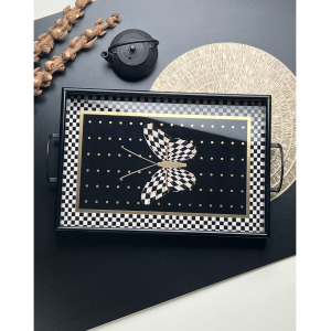 DUKA COLLECTION DİKDÖRTGEN QUENN TEPSİ BÜYÜK BOY