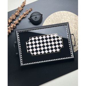 DUKA COLLECTION DİKDÖRTGEN QUENN TEPSİ BÜYÜK BOY
