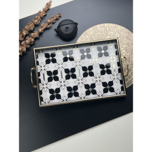 DUKA COLLECTION DİKDÖRTGEN QUENN TEPSİ BÜYÜK BOY