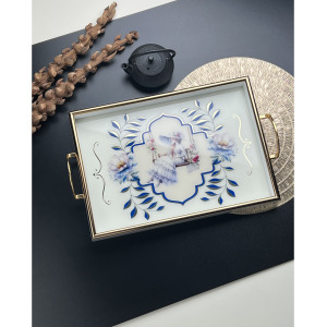 DUKA COLLECTION DİKDÖRTGEN QUENN TEPSİ BÜYÜK BOY