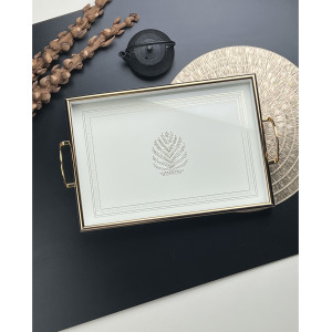 DUKA COLLECTION DİKDÖRTGEN QUENN TEPSİ BÜYÜK BOY