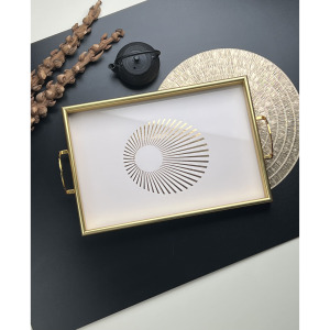 DUKA COLLECTION DİKDÖRTGEN QUENN TEPSİ BÜYÜK BOY