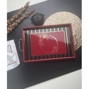 DUKA COLLECTION DİKDÖRTGEN QUENN TEPSİ BÜYÜK BOY