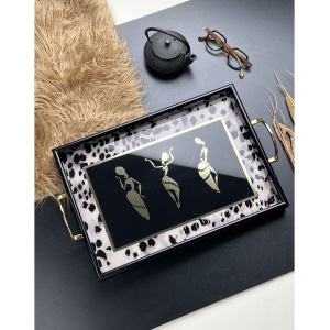 DUKA COLLECTION DİKDÖRTGEN QUENN TEPSİ BÜYÜK BOY