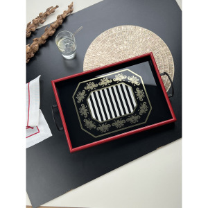 DUKA COLLECTION DİKDÖRTGEN QUENN TEPSİ BÜYÜK BOY