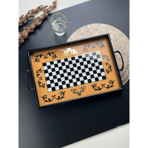 DUKA COLLECTION DİKDÖRTGEN QUENN TEPSİ BÜYÜK BOY